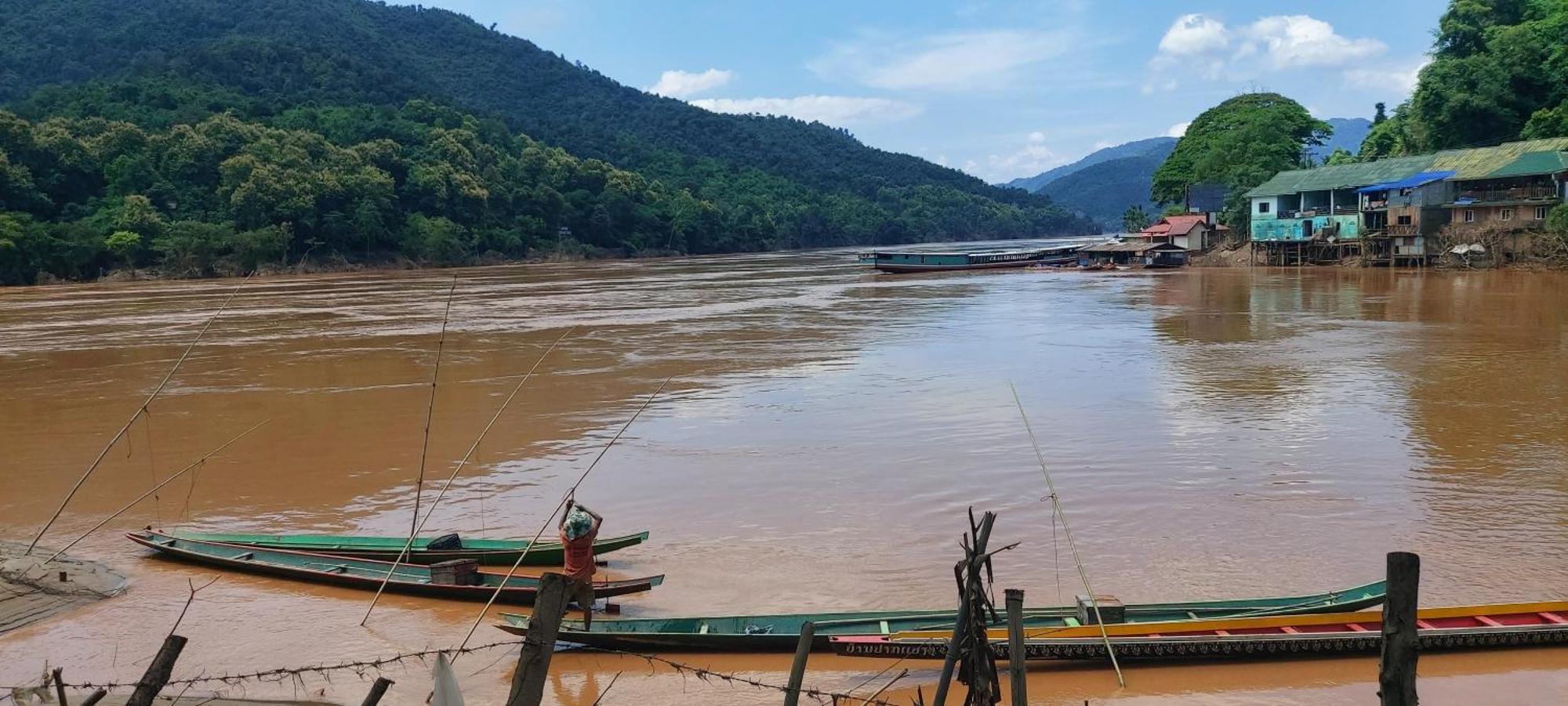 Mekong Backpackers Pakbeng Daire Dış mekan fotoğraf