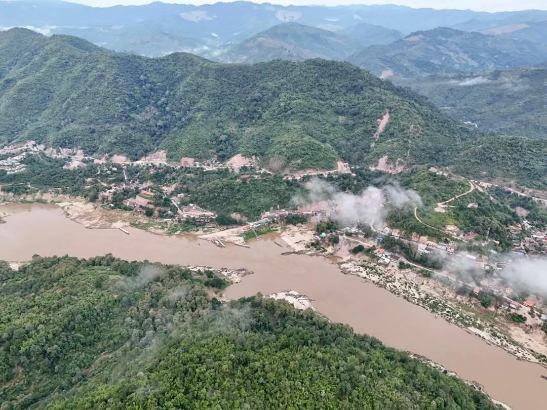 Mekong Backpackers Pakbeng Daire Dış mekan fotoğraf