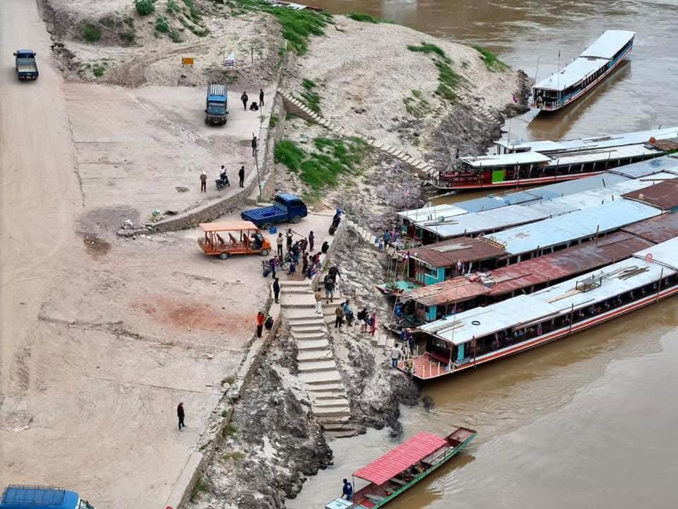 Mekong Backpackers Pakbeng Daire Dış mekan fotoğraf